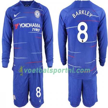 Chelsea Ross Barkley 8 Kind Thuis Tenue 2018-19 L/S Chelsea Ross Barkley 8 Kind Thuis Tenue 2018-19 L/S